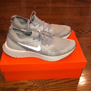 Nike Epic React Flyknit grey (size 12)